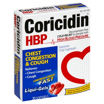 Coricidin Chest Congestion & Cough, 20-Count