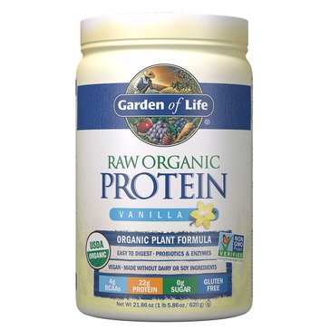 Garden Of Life Raw Organic Protein Vanilla Powder,