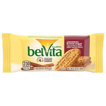 Belvita Cinnamon Brown Sugar Breakfast Biscuit, 4-Pack
