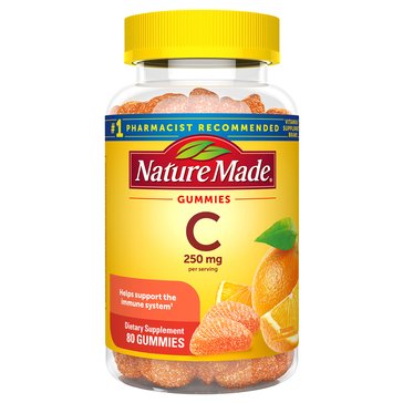 Nature Made Adult Vitamin C Gummies, 80-Count