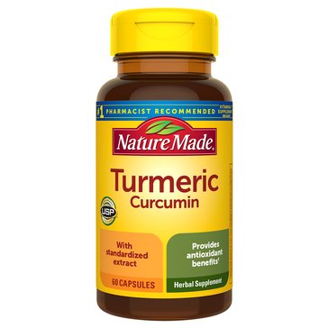 Nature Made Tumeric 500mg Softgels, 60-Count