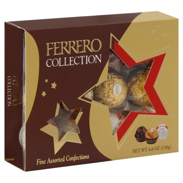 Ferrero Rocher Fine Assorted Chocolates, 4.6oz