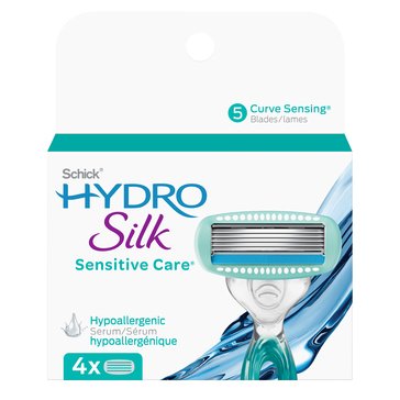 Schick Hydro Silk Sensitive Refill 4-Count