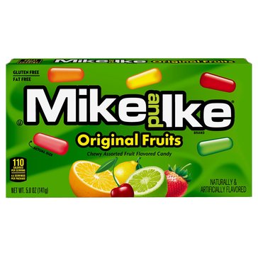 Mike and Ike Original Fruits Chewy Candy, 5oz