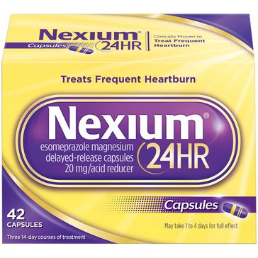 Nexium 24 Hour Antacid Relief Capsules, 42-count