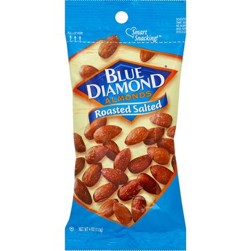 Blue Diamond Roasted and Salted Almonds 4oz