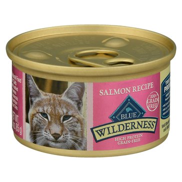 Blue Buffalo Wilderness Salmon Cat Food, 3 oz