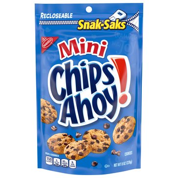 Chips Ahoy! Mini Chocolate Chip Cookies, 8oz