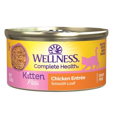 Wellness Canned Cat Food Kitten Formula, 3 oz