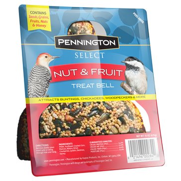 Pennington Premium Fruit & Nut Bell, 6-count