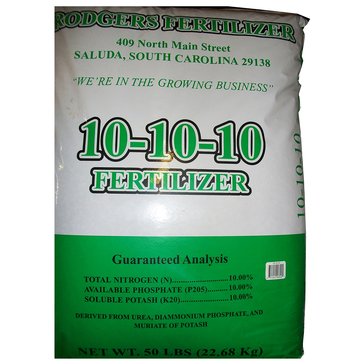 Rodgers 50-lb. 10-10-10 Fertilizer