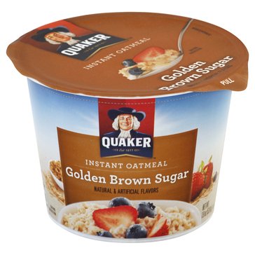 Quaker Instant Golden Brown Sugar Oatmeal Cup