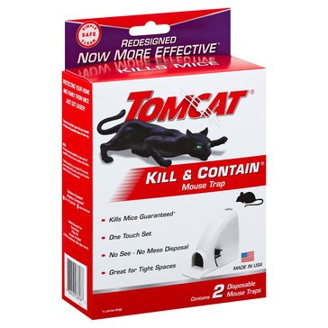 Tomcat Kill and Contain Mouse Trap