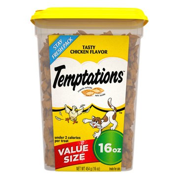 Whiskas Temptaions Tasty Chicken 16 oz. Value Size Cat Treats