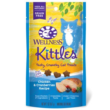 Wellness Cat Kittles Chicken & Cranberry Cat Food, 2 oz