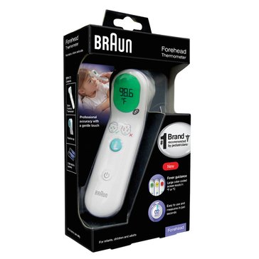 Braun Gentle Touch Forehead Thermometer