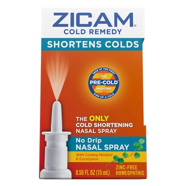 Zicam Cold Remedy Nasal Spray, 0.5oz