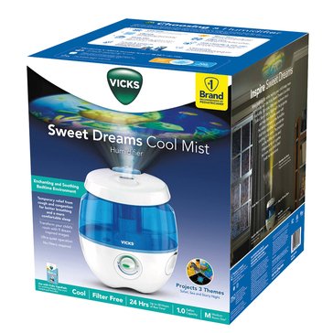 Vicks 1 Gallon Sweet Dreams Cool Mist Humidifier