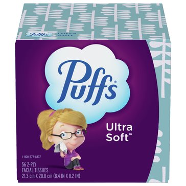 Puffs Ultra Non-Lotion Facial Tissue