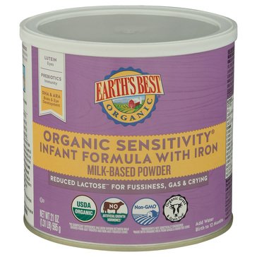 Earths Best Sensitivity Baby Formula, 23.2oz