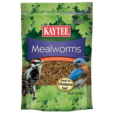 Kaytee Mealworm Food Pouch, 7oz