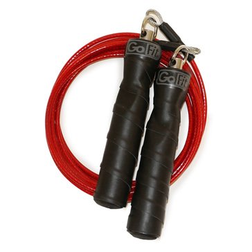 GoFit 9' Pro Cable Jump Rope with Padded Contour Grip Handles