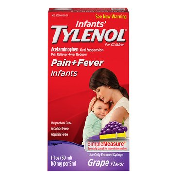 INFANT'S TYLENOL SIMPLEMEASURE GRAPE FLAVOR 1FL OZ