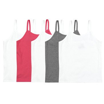 Hanes Girls' 5-Pack Camisoles, Small