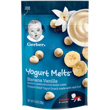 Gerber Graduates Toddler Freeze Dried Banana and Vanilla Yogurt