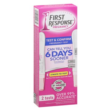 First Response Test & Confirm Pregnancy Test, 2-Count