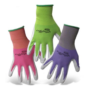 Boss 8438K Nylon Shell Nitrile Palm Kids Gloves