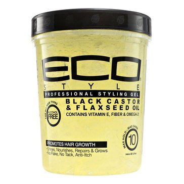 Eco Style Black Castor & Flaxseed Oil Styling Gel