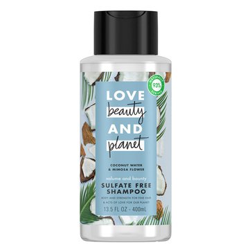 Love Beauty & Planet Coconut Water Volume & Bounty Shampoo 13.5oz