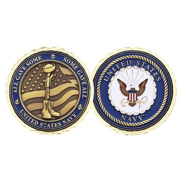 Challenge Coin USN Fallen Heroes Coin