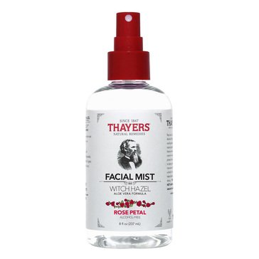 Thayers Alcohol-Free Rose Petal Witch Hazel Facial Mist Toner 8oz