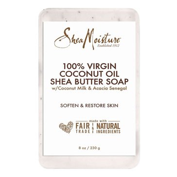 SheaMoisture 100% Virgin Coconut Oil Bar Soap 8oz