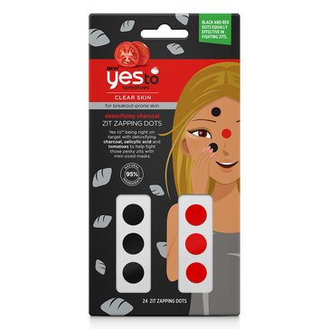 Yes To Tomatoes Detoxifying Charcoal Zit Zapping Dots 24ct