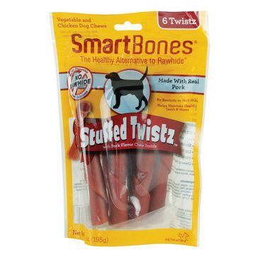 SmartBones Stuffed Twist Pork Chew for Dogs