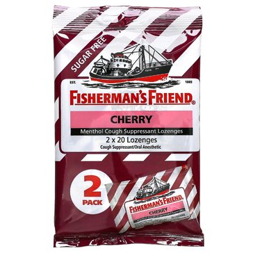 Fishermans Friend Sugar Free Cherry, 40-Coount