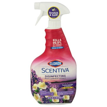 Clorox Scentiva MultiSurface Cleaner Spray Lavender Jasmine 32oz