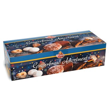 Wicklein Gingerbread Cookie Assortment, 21oz