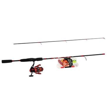 Tsunami Rigged N Ready Medium Light Multi-Species 5-Foot 6-Inch Spinning Combo 2-Piece