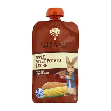 Peter Rabbit Organics Sweet Potato & Apple Baby Food Pouch, 4oz