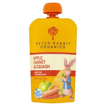 PETER RABBIT ORGANIC PUMPKIN CARROT APPLE 4OZ PCH