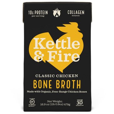 Kettle & Fire Chicken Bone Broth 16.2oz