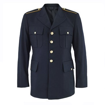 Army Men's Blue Poly/Wool Coat (AF)