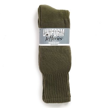 Jefferies Foliage Green Combat Boot Socks 3 Pack Style #31242