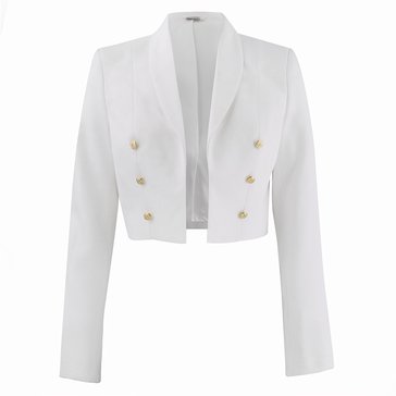 Women's Formal Dress White Jacket 