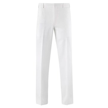 Men's Summer White Trousers, Classic Fit