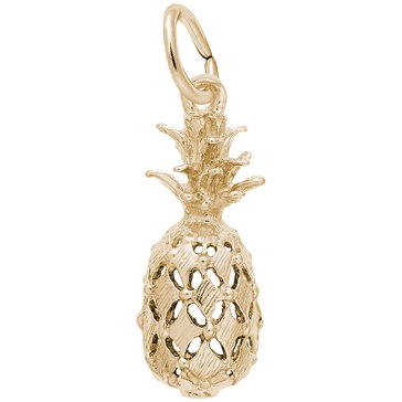 Rembrandt 14K Pineapple Charm